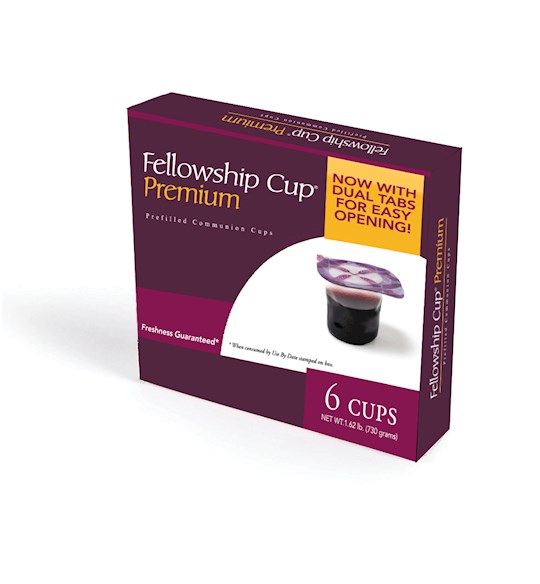 FELLOWSHIP CUP PREMIUM BOX OF 6 - LIFEWAY CHRISTIAN RESOURCES